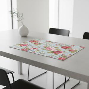 Commercial Heavy Duty Polyester Table Pad Custom Pattern Double Sided <b>Placemat</b> For Upscale Bridal Shower Planners B2B - Product Image 1