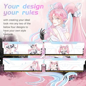 RGB tản nhiệt DDR4 8G Máy tính để bàn Bộ nhớ DDR5 chơi game <span class=keywords><strong>3200</strong></span>/4800/5600/6000 LED chiếu sáng 32GB <span class=keywords><strong>PC</strong></span> ram16gb Tốc độ nhanh ECC hiệu suất cao - Product Image 2