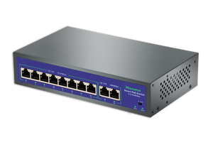 <span class=keywords><strong>PSE</strong></span> tiêu chuẩn 8 + <span class=keywords><strong>2</strong></span> không được quản lý <span class=keywords><strong>PoE</strong></span> chuyển đổi 120W cung cấp điện VLAN 250 mét đường dài - Product Image 4