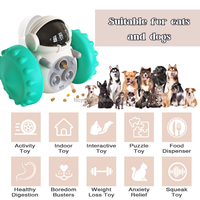Gran oferta perro alimentador lento Robot vaso mascota rompecabezas tratar dispensador juguete para IQ tren