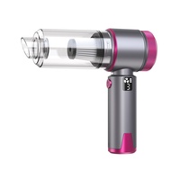 Aspirateur de voiture portable 2026 LT-150 avec moteur sans balais, aspiration super puissante, soufflage, recharge et affichage numérique intelligent