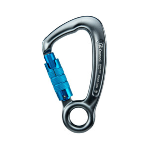 Mosquetón Camel Mountaineering XF394-2023 de Aluminio Aeronáutico Tipo D, Gancho de 13.7x7.6cm con Bloqueo para Escalada - Product Image 1