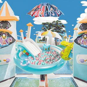 Centro de Juegos Inflable <span class=keywords><strong>INTEX</strong></span> Gator, <span class=keywords><strong>Piscina</strong></span> Infantil <span class=keywords><strong>con</strong></span> <span class=keywords><strong>Tobogán</strong></span> de PVC para Niños - Product Image 3