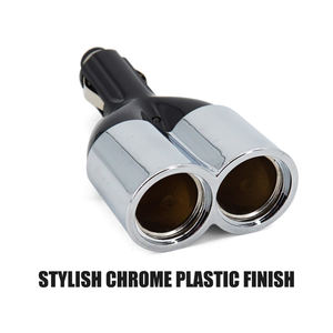 ช่องเสียบปลั๊กไฟ12V ช่องเสียบ2พอร์ตตัวแยกจุดบุหรี่ - Product Image 5