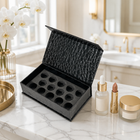 Scatola Regalo Cosmetica di Lusso Impermeabile con Logo Personalizzato, Confezione Rigida Magnetica con Spugna per Set di Trucchi