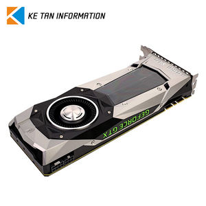 Cartes graphiques de jeu GeForce GTX1080Ti 11G Founders Edition d'occasion, colorées, avec processus de fabrication de 16 nm, GPU <span class=keywords><strong>1080TI</strong></span> - Product Image 3