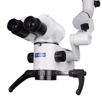 Microscope dentaire de matériel médical SCM600 avec microscope binoculaire d'opération chirurgicale de caméra