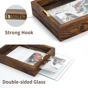 Cadre flottant de <span class=keywords><strong>Couple</strong></span> en verre Double face, encadrement <span class=keywords><strong>Photo</strong></span> pour décoration de mariage, de la maison - Product Image 4