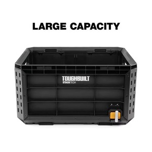 TOUGHBUILT TB-B1-X_50 Stackable Open Top Tool <strong>Box</strong> - Product Image 3