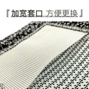 <b>Microfiber</b> Hard Filament <b>Mop</b> Head Rectangular Long Lasting For Home Cleaning Water Absorbent Dust Removal - Product Image 4
