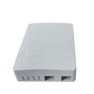 Panel de Distribución de Fibra Óptica de 2 Puertos, Mini Placa de Información, Caja Divisora, Roseta de 2 Núcleos - Product Image 1