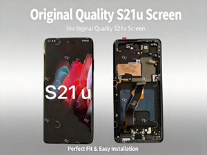 מסך מגע OLED בגודל <span class=keywords><strong>6</strong></span>.<span class=keywords><strong>6</strong></span> אינץ' עבור S21 Ultra G998, חלק חילוף עם אחריות לשנה לטלפונים ניידים - Product Image 1