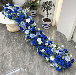 <span class=keywords><strong>Guirlande</strong></span> de roses en fausse soie et plastique avec couleurs personnalisables pour la décoration de mariages et d'événements - Product Image 4