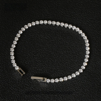 Conjunto de Pulseras de Tenis de Acero Inoxidable 316L con Circonitas Cúbicas Multicorte para Mujer, Brazaletes Apilables, Joyería Inalterable