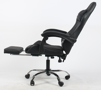 YOUGE Executive Racing Gamer Chair Minimaliste Design Moderne Haute Qualité Cuir Durable Rotatif Métal Synthétique Maison/Bureau