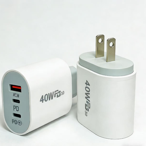ที่ชาร์จเร็วสุดๆสำหรับ20WPD สินค้าขายดีของ US pulg แท็บเล็ตมือถือแท็บเล็ต USB-A + ชนิด C แฟลชชาร์จ PD20W ผลิตภัณฑ์อีคอมเมิร์ซ - Product Image 3