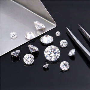 Groothandel 0,50-3,00 ct laboratorium gekweekte diamanten Ronde briljant geslepen Bulk kweek Directe levering vanuit Henan fabriek - Product Image 1