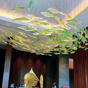 Lámpara Colgante Moderna para Salón de Banquetes, Vestíbulo de Hotel, Sala de Exposiciones, Proyecto Personalizado, Lámpara de Araña LED Moderna de Lujo, Lámparas Colgantes para el Hogar - Product Image 5
