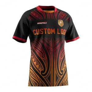 Vente Flash : Maillots de Sport Imprimés pour Hommes – T-shirts d'Entraînement à Col Rond pour Équipes de Musculation, Maillots de Rugby Gris Junior - Product Image 3