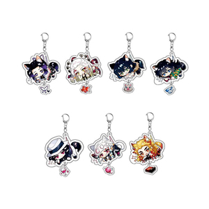 Porte-clés personnalisé en acrylique avec impression UV double face, pendentif créatif d'animation, accessoire mignon et tendance de haute qualité - Product Image 3