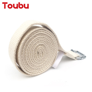 Tubu Sports Yoga Strap 180 Cm Polyester Cotton With Metal D <b>Ring</b> For Yoga <b>Stretching</b> And Fitness Training - Product Image 5
