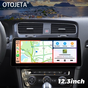 Lecteur vidéo de voiture Android 13 avec écran de 12,3 pouces, autoradio 2Din pour VW Golf 7 MK7 GTI 2011-2021, GPS, multimédia, Carplay, unité principale - Product Image 1
