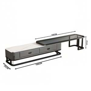 Meuble <span class=keywords><strong>TV</strong></span> motorisé pour écran de télévision, armoire de rangement pour moniteur, meuble de présentation <span class=keywords><strong>TV</strong></span> relevable - Product Image 4