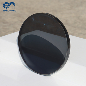 HT8 싱글 비전 블루 블록 광학 렌즈 다크 그레이 변색 안경 비구면 효과 MR-8 소재 - Product Image 1