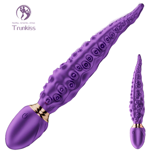 Ahtapot Tentacle titreşimli Anal popo fiş yetişkin Anal seks oyuncak çift titreşim dayanıklı silikon malzeme titreşimli popo fiş - Product Image 3