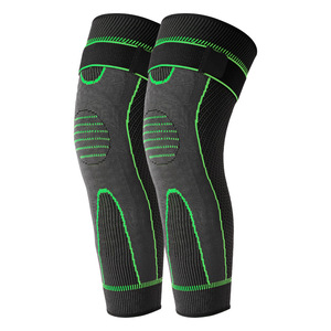 Ginocchiere sportive a tutta lunghezza ginocchiera supporto manica polpaccio maniche a compressione gambe con <span class=keywords><strong>assenzio</strong></span> per il basket - Product Image 6