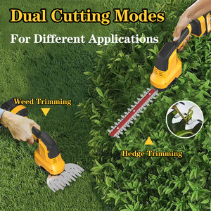 Outils de jardinage multifonctionnels sans fil : sécateur télescopique, cisailles, taille-haie, mini-tronçonneuse - Product Image 6