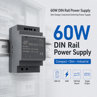 Alimentation électrique sur rail DIN 5V 6.5A 32.5W, alimentation à découpage mince, convertisseur AC/DC, convertisseur SMPS industriel
