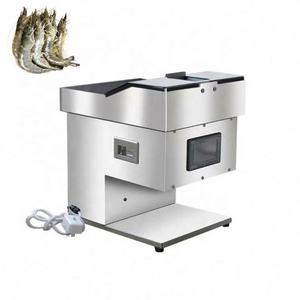 Equipo semiautomático 220V Gamba de base abierta Máquina de corte de línea de camarón - Product Image 4