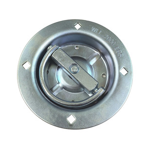 D-Type Hoist <b>Ring</b> 2000 Lb Load Capacity Iron Blue Zinc Plated For Logistics Transportation - Product Image 4