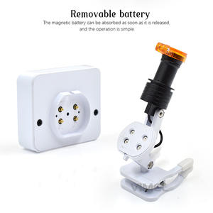 Lámpara Frontal LED Inalámbrica con Clip para Uso Médico, Iluminación Dental para Cirugía Oral y Plástica con Lente de Aumento - Product Image 3