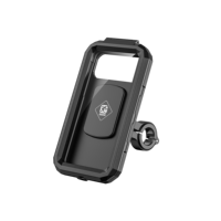 Support de téléphone de moto étanche 360 Rotation étui de téléphone portable support de vélo support de Smartphone pour guidon de moto