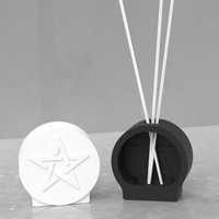 Diffuseur d'arômes sans liquide C&H Custom Shape Home Scent, support en céramique et béton