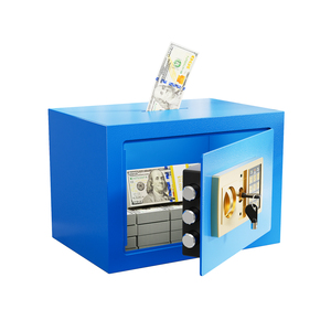 Coffre-fort électronique ignifuge coloré pour bureau à domicile, dépôt numérique d'argent, serrure électronique, coffre-fort de chambre d'hôtel - Product Image 2
