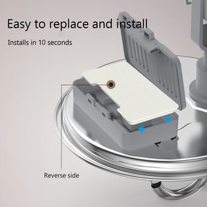 Otomatik kapanma LED kedi ve köpek şarj güç kaynağı ile içme çeşmesi plastik Pet su besleyici çiçek kasesi tasarım - Product Image 6