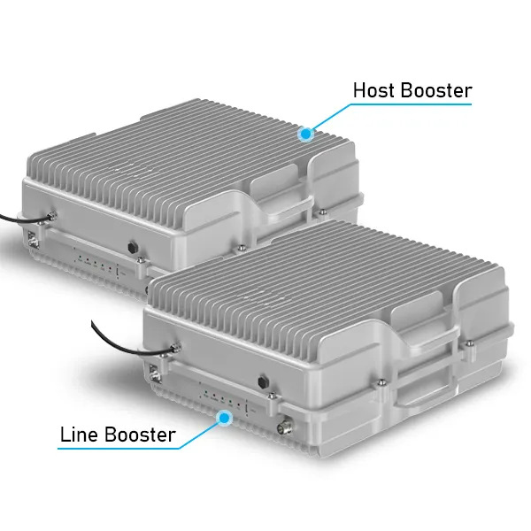 Lintratek 50000sqm 4g tekrarlayıcı açık 20W gsm optik 900 1800mhz fiber optik sinyal tekrarlayıcı 30km kablo ile