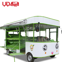 Camion de nourriture électrique, vente de nourriture de rue, camion de nourriture mobile pour légumes, café, glace, chariot de vente de fruits pour les États-Unis