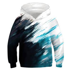 Imprimé personnalisé garçons filles sweat à capuche respirant coupe ample à manches longues pull décontracté mode enfants vêtements enfants - Product Image 3