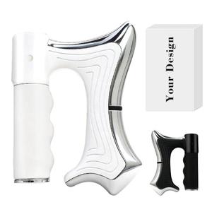 Masseur musculaire professionnel à vibrations 0728, rechargeable par USB Type-C, design incurvé, lame de massage portable - Product Image 2