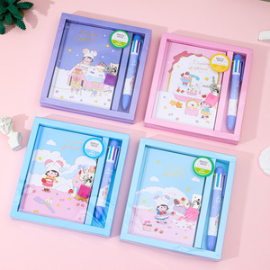 Cuadernos <span class=keywords><strong>de</strong></span> Diario Personalizados para Niñas, <span class=keywords><strong>Venta</strong></span> Caliente en Kuwait, Juegos <span class=keywords><strong>de</strong></span> Papelería <span class=keywords><strong>de</strong></span> Regalo para Niños, Cuadernos <span class=keywords><strong>de</strong></span> Dibujos Animados Rosas y Lindos <span class=keywords><strong>al</strong></span> <span class=keywords><strong>por</strong></span> <span class=keywords><strong>Mayor</strong></span> - Product Image 6