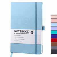 Bloc-notes de poche personnalisé avec logo A5, agenda en cuir PU, carnet de notes personnalisé avec bande élastique, planificateur à couverture rigide, journal, carnet de notes