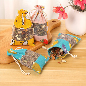 Bolsa Repelente de Mosquitos con Diseño de Patchwork, Bolsita Perfumada para el Festival del Bote del Dragón, Bolsa Transparente de Organza con Aroma a Artemisia Repelente de Insectos para el Verano - Product Image 5