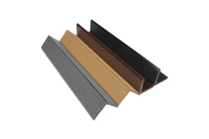 Revestimiento de pared exterior de 50*50mm, uso impermeable, <span class=keywords><strong>banda</strong></span> de borde WPC, esquina de pared, cubierta de WPC, borde de esquina embellecedor - Product Image 2