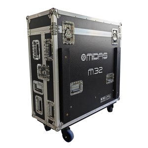 Estuche de Transporte Personalizado para Mezclador Digital <span class=keywords><strong>Midas</strong></span> M32 Live, Versión Normal con <span class=keywords><strong>Ruedas</strong></span>, Sistema de Sonido para Escenario, Equipo de Música - Product Image 6