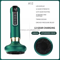 Ensemble Gua Sha pour le corps avec écran LED, Appareil de massage thérapeutique Gua Sha pour le dos, Ventouses électriques intelligentes à aspiration