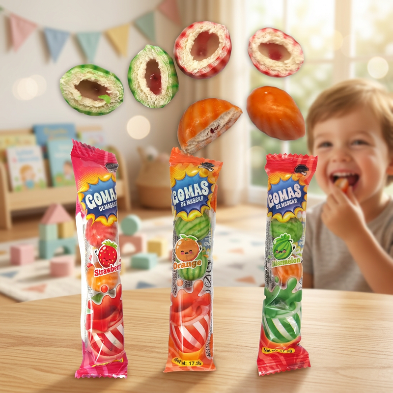Variety Design Oem Wholesale Halal Fruity